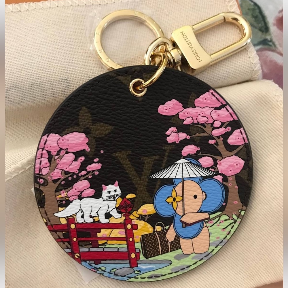 louis Vuitton Japanese garden bag charm